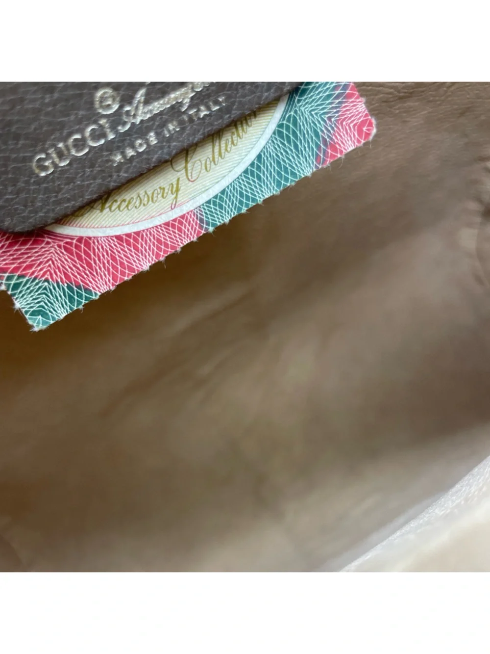 Gucci PVC Leather Sherryline Clutch/Pouch - Picture 7 of 11